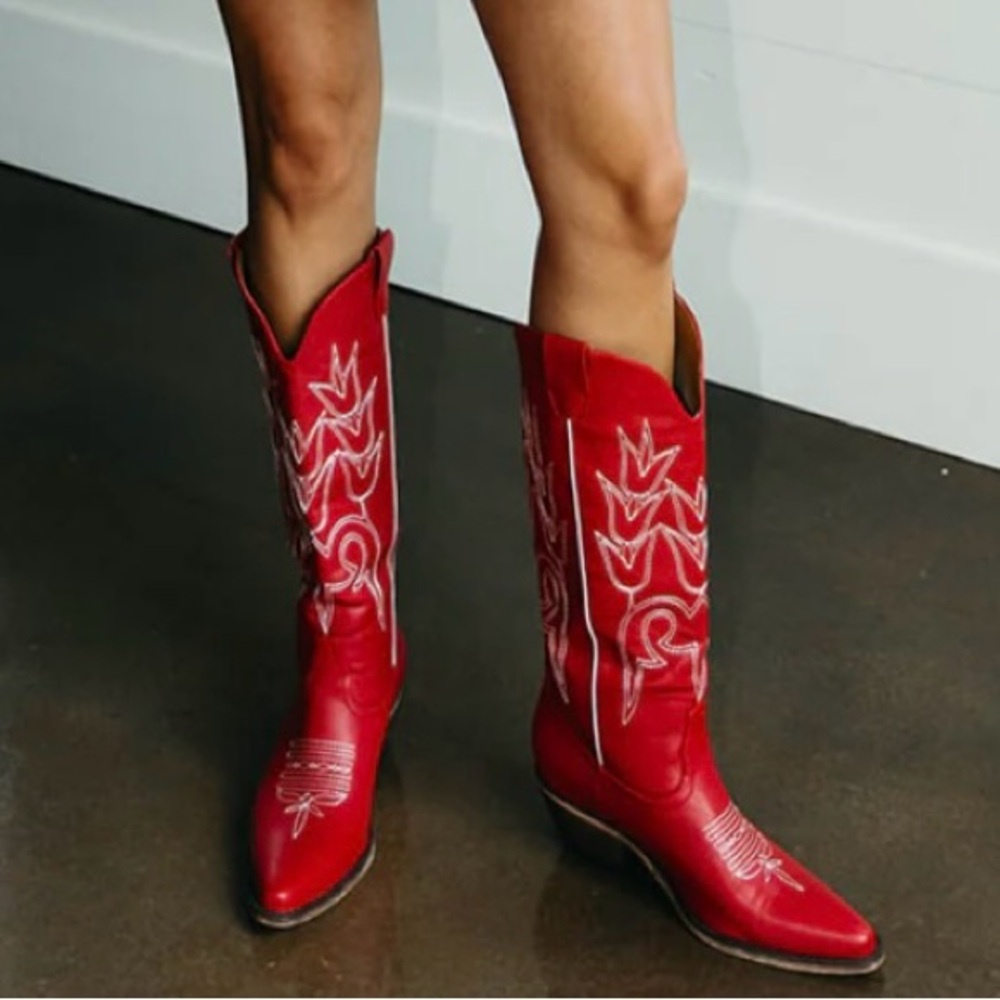 Marfa Red Reba Boot